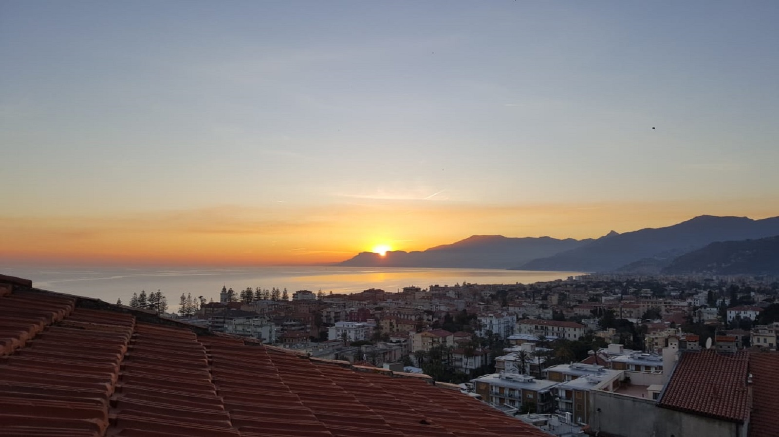 Il tramonto