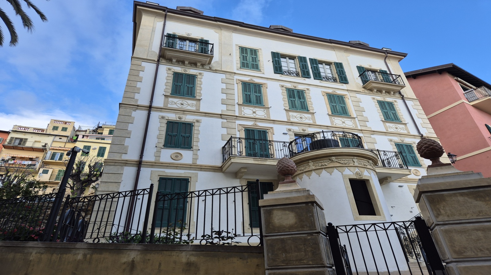 Facciata esposta a sud