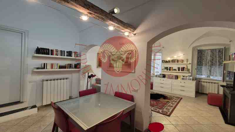 Cucina che apre sul soggiorno